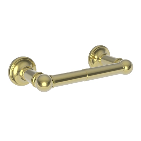 Newport Brass Double Post Toilet Tissue Holder in Polished Brass Uncoated (Living) 38-28-03N - main